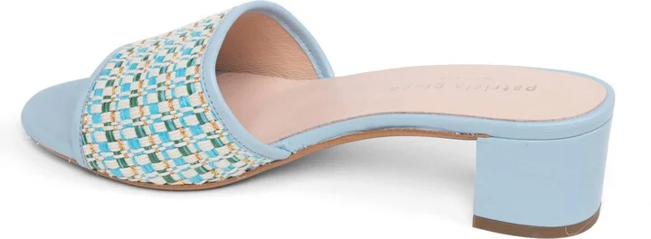 Harper Raffia Slide Sandal - Image 2