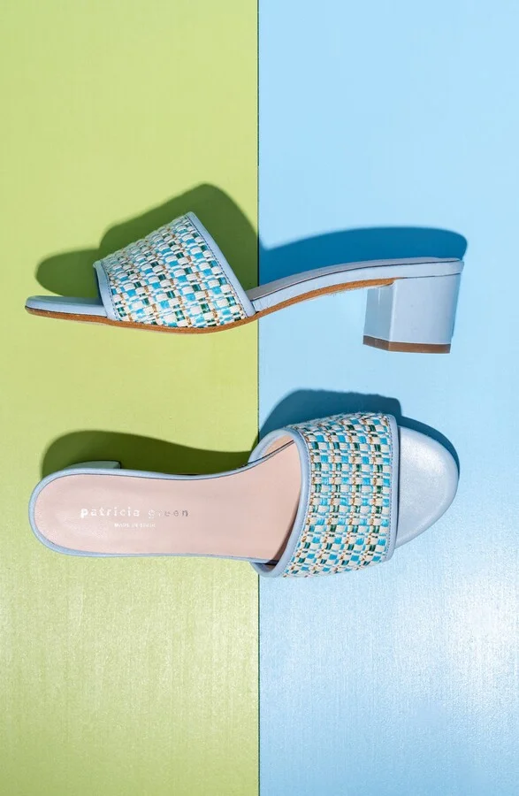 Harper Raffia Slide Sandal - Image 7