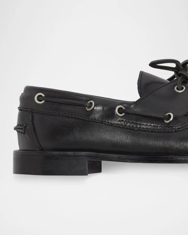 Harris Calfskin Lace-Up Loafers - Image 2