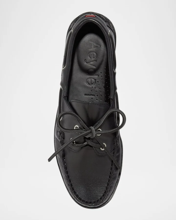 Harris Calfskin Lace-Up Loafers - Image 7