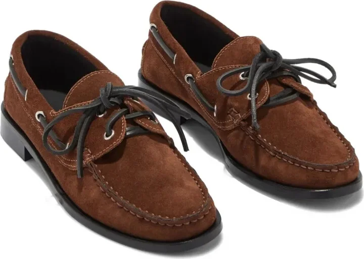 Harris lace-up suede loafers - Image 2