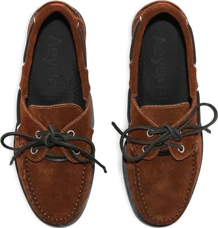 Harris lace-up suede loafers - Image 3