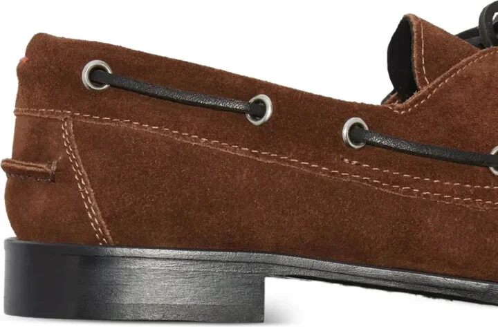 Harris lace-up suede loafers - Image 4