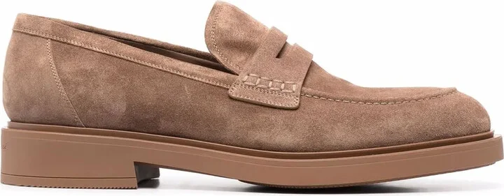 Harris penny-slot loafers