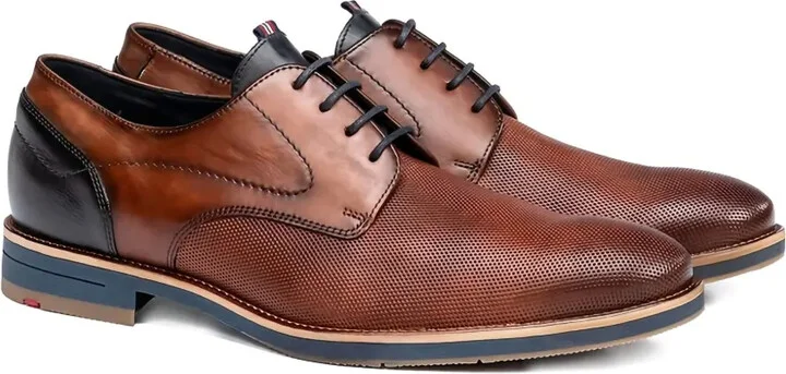 Harris perforated leather Derby shoes - Image 2