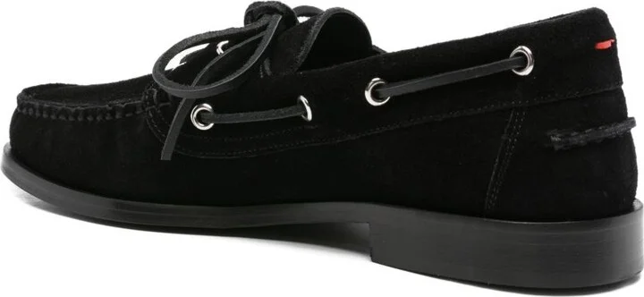 Harris Suede Lace-Up Boat Shoes - Image 3