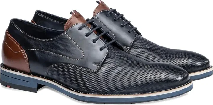 Harris textured leather Derby shoes - Image 2