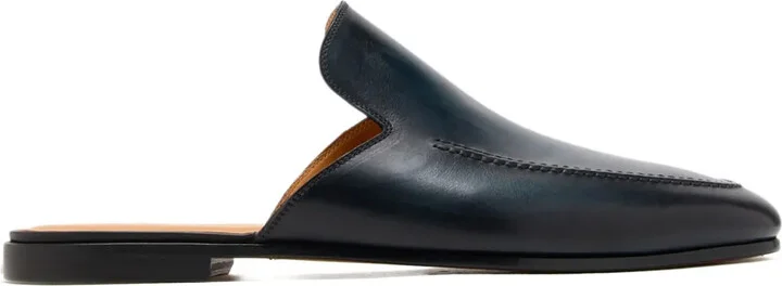 Harrison II leather mules
