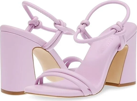 Harrlow Women's Size US 8 Block Heel Knotted Dress Sandals ZPO3047