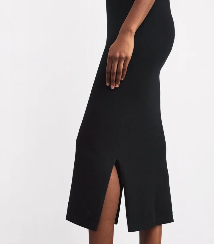 Harrods Cashmere Sleeveless Midi Dress - Image 4