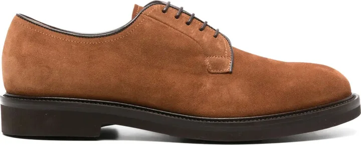 Harry Snuff suede Derby shoes