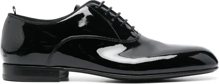 Harvey patent-leather Oxford shoes