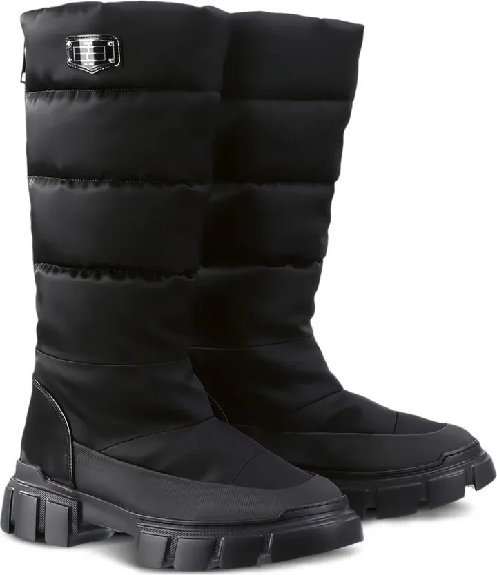 Harvey quilted knee-high boots - Image 2