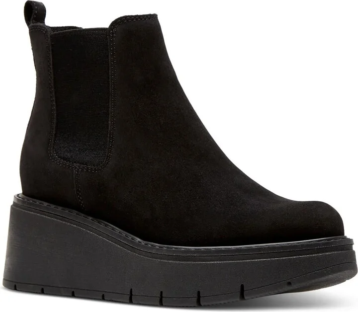 Haskell Womens Stretch Wedge Boots