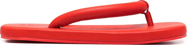 Hastalavista leather flip flops