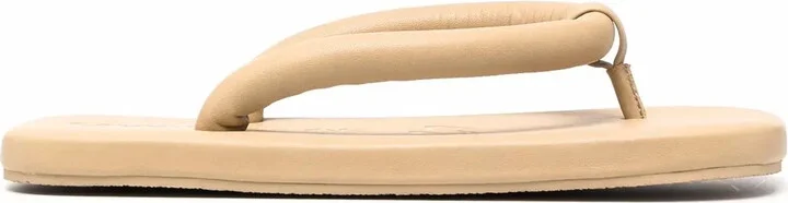 Hastalavista leather flip-flops