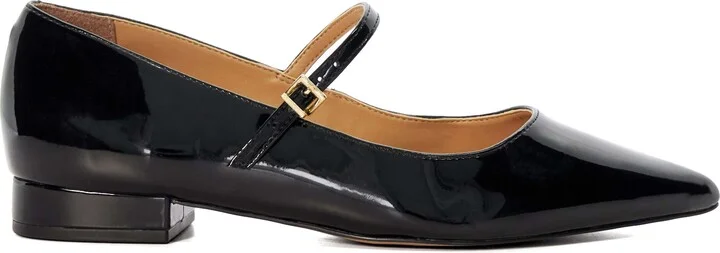 Hastas Mary Jane Pointed Toe Flat - Image 4