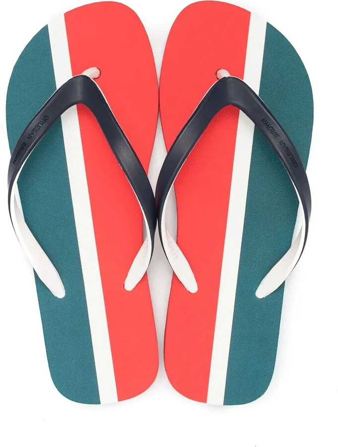 Haston Stripe flip flops - Image 4