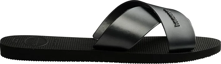 Havaianas Aqua Metallic Women's Sandals Black : EU 39-40 (US Men's 7-8 - Women's 9-10) M, Rubber - Image 4