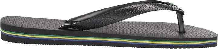 Havaianas Brazil Logo Unisex Flip Flops Women's Sandals Black/Black : EU 35-36 (US Men's 4-5 - Women's 5-6) M, Rubber - Image 7