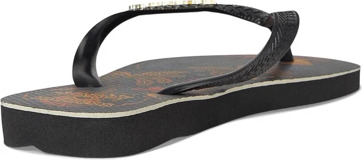 Havaianas Farm Classic Nature Sandals Women's Wedge Shoes Black : EU 41-42 (US Women's 11-12) M, Rubber - Image 3