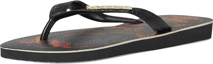 Havaianas Farm Classic Nature Sandals Women's Wedge Shoes Black : EU 41-42 (US Women's 11-12) M, Rubber - Image 4