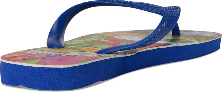 Havaianas Farm Summer Picnic Sandals Women's Wedge Shoes Marine Blue : EU 41-42 (US Men's 9-10 - Women's 11-12) M, Synthetic - Image 2