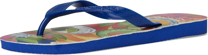 Havaianas Farm Summer Picnic Sandals Women's Wedge Shoes Marine Blue : EU 41-42 (US Men's 9-10 - Women's 11-12) M, Synthetic - Image 4