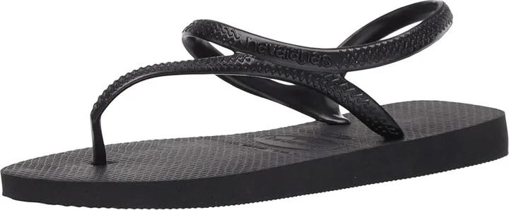 Havaianas Flash Urban Flip Flop Sandal Women's Shoes Black : EU 35-36 (US Men's 4-5 - Women's 5-6) M, Rubber - Image 2