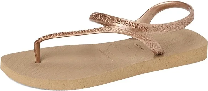 Havaianas Flash Urban Flip Flop Sandal Women's Shoes Rose Gold : EU 35-36 (US Men's 4-5 - Women's 5-6) M, Rubber - Image 6