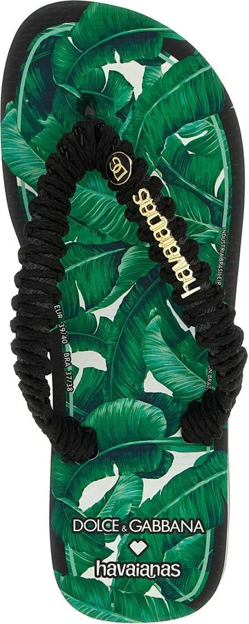 Havaianas Havaianas X Dolce&Gabbana 'Banano' Sandals - Image 4
