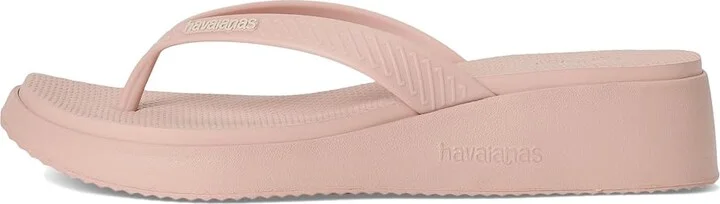 Havaianas High Platform II Sandals Women's Wedge Shoes Ballet Rose : EU 35 (US Women's 5) M, Rubber - Image 6