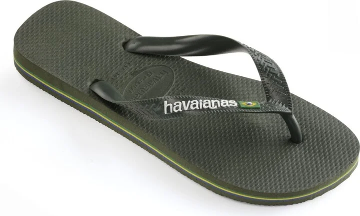 Havaianas Men's Brazil Logo Flip-Flop Sandals