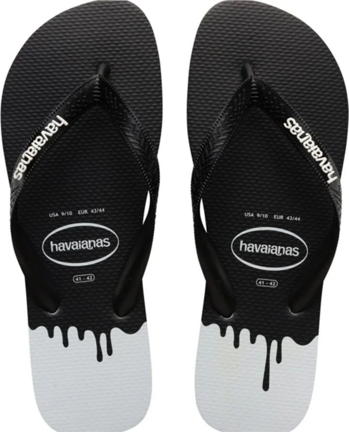 Havaianas Men's Top Ink Pattern Flip-Flop Sandal
