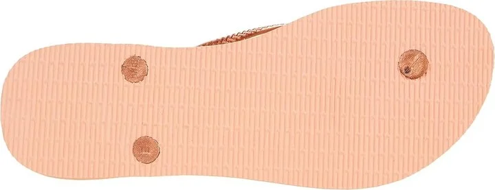 Havaianas Slim Crystal SW II Flip Flop Sandal Women's Shoes Ballet Rose : EU 35-36 (US Men's 4-5 - Women's 5-6) M, Synthetic - Image 3