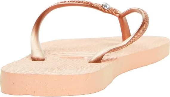 Havaianas Slim Crystal SW II Flip Flop Sandal Women's Shoes Ballet Rose : EU 35-36 (US Men's 4-5 - Women's 5-6) M, Synthetic - Image 4