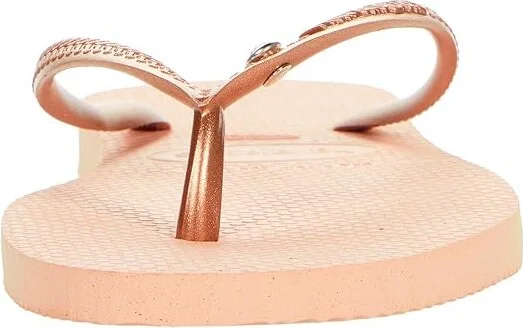 Havaianas Slim Crystal SW II Flip Flop Sandal Women's Shoes Ballet Rose : EU 35-36 (US Men's 4-5 - Women's 5-6) M, Synthetic - Image 5