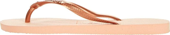 Havaianas Slim Crystal SW II Flip Flop Sandal Women's Shoes Ballet Rose : EU 35-36 (US Men's 4-5 - Women's 5-6) M, Synthetic - Image 6