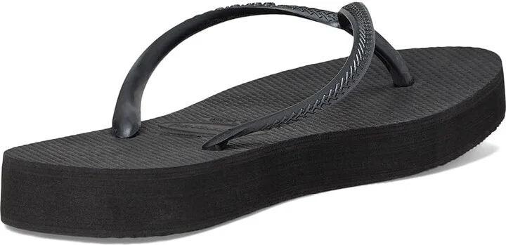 Havaianas Slim Flatform Flip-Flop Sandal Women's Shoes Black : EU 35-36 (US Men's 4-5 - Women's 5-6) M, Synthetic - Image 5