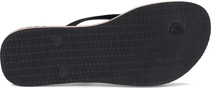 Havaianas Slim Flatform Loop Sandals Women's Sandals Black : EU 36 (US Women's 6) M, Rubber - Image 2