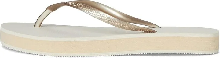 Havaianas Slim Flatform Sandals Women's Sandals Beige : EU 36 (US Women's 6) M, Rubber - Image 5