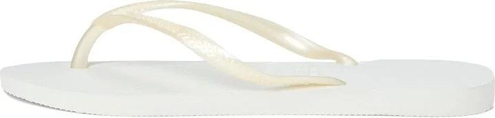 Havaianas Slim Flip Flop Sandal Women's Sandals White : EU 35-36 (US Men's 4-5 - Women's 5-6) M, Rubber - Image 6