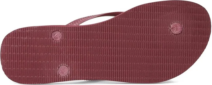 Havaianas Slim Gloss Flip Flop Sandal Women's Shoes Amaranth : EU 39-40 (US Men's 7-8 - Women's 9-10) M, Synthetic - Image 3