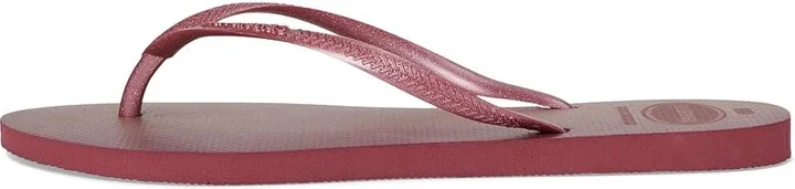 Havaianas Slim Gloss Flip Flop Sandal Women's Shoes Amaranth : EU 39-40 (US Men's 7-8 - Women's 9-10) M, Synthetic - Image 5