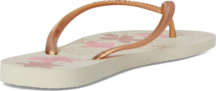 Havaianas Slim Organic Flip Flop Sandal Women's Sandals Beige : EU 36 (US Women's 6) M, Rubber - Image 3