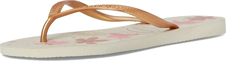 Havaianas Slim Organic Flip Flop Sandal Women's Sandals Beige : EU 36 (US Women's 6) M, Rubber - Image 4
