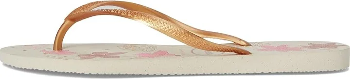 Havaianas Slim Organic Flip Flop Sandal Women's Sandals Beige : EU 36 (US Women's 6) M, Rubber - Image 5