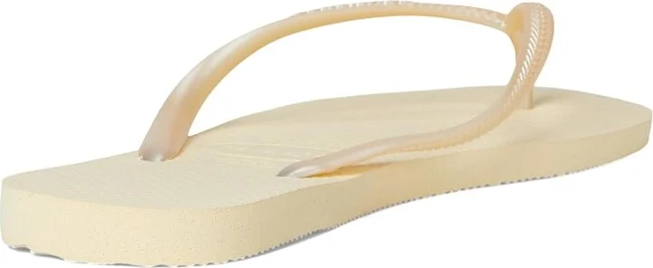Havaianas Slim Sandals Women's Sandals Buttercream : EU 36 (US Women's 6) M, Rubber - Image 3
