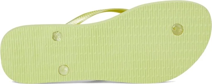 Havaianas Slim Sandals Women's Sandals Matcha Green : EU 41-42 (US Women's 11-12) M, Rubber - Image 2
