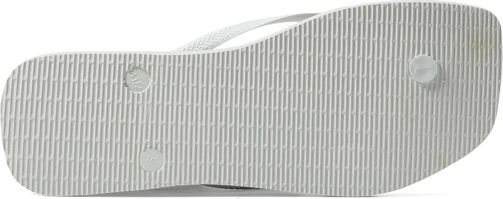 Havaianas Slim Square Centenary Diamond Sandals Women's Sandals White : EU 35-36 (US Men's 4-5 - Women's 5-6) M, Rubber - Image 3